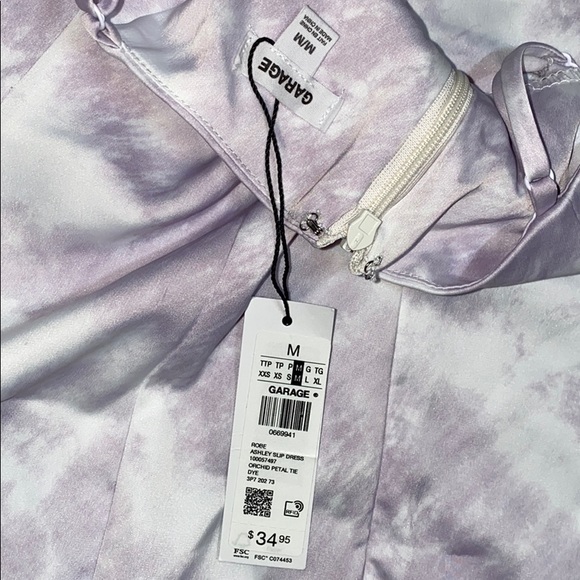 Ashley Dress in Orchid Petal Tie-Dye - Picture 9 of 10